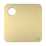 Vertical Concealed 2 Hole Single Lever Curve Spout 45º EUR - Group 3 - Brushed Brass